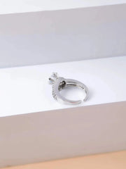 Violet Silver Ring - My Store